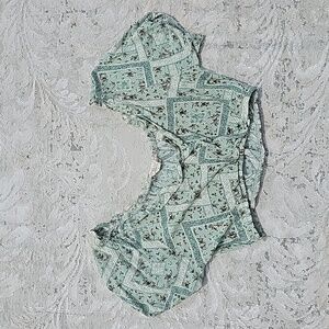 Altar'd State puff sleeve bralette top